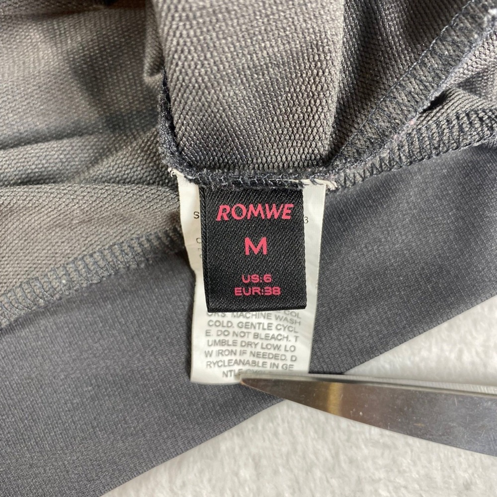 ROMWE Dallas Cowboys Women's Gray Zip Up Hoodie Star Patch Casual Comfort Size M - Picture 2 of 7